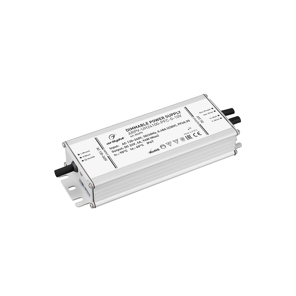 Arlight 024275 Блок питания ARPV-UH24100-PFC-0-10V (24V, 4.0A, 96W)