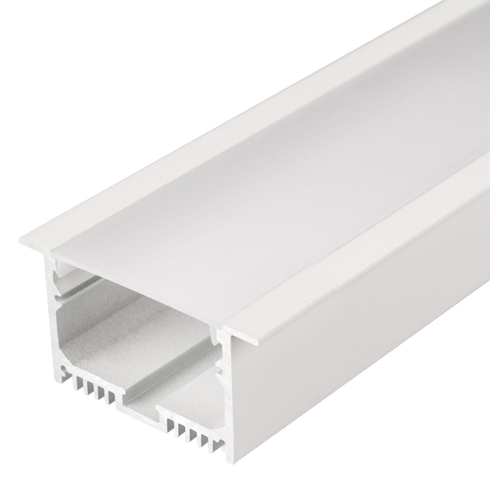 Arlight 021374 Профиль с экраном SL-LINIA62-F-2500 WHITE+OPAL