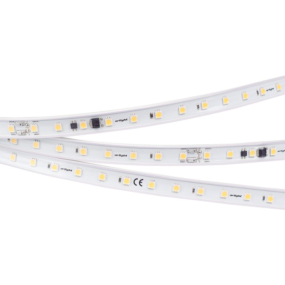 Arlight 024865 Лента ARL-50000PC-220V White6000 (5060, 54 LED/m, IP65)