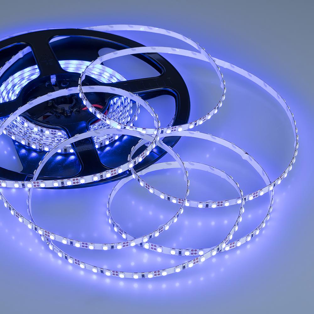 Arlight 015004 Лента RT 2-5000 12V Blue 5mm 2x (3528, 600 LED, LUX)