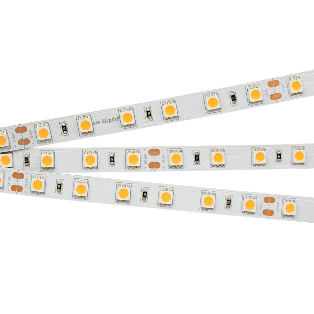 Arlight 008829 Лента RT 2-5000 24V White6000 2x (5060, 300 LED, LUX)