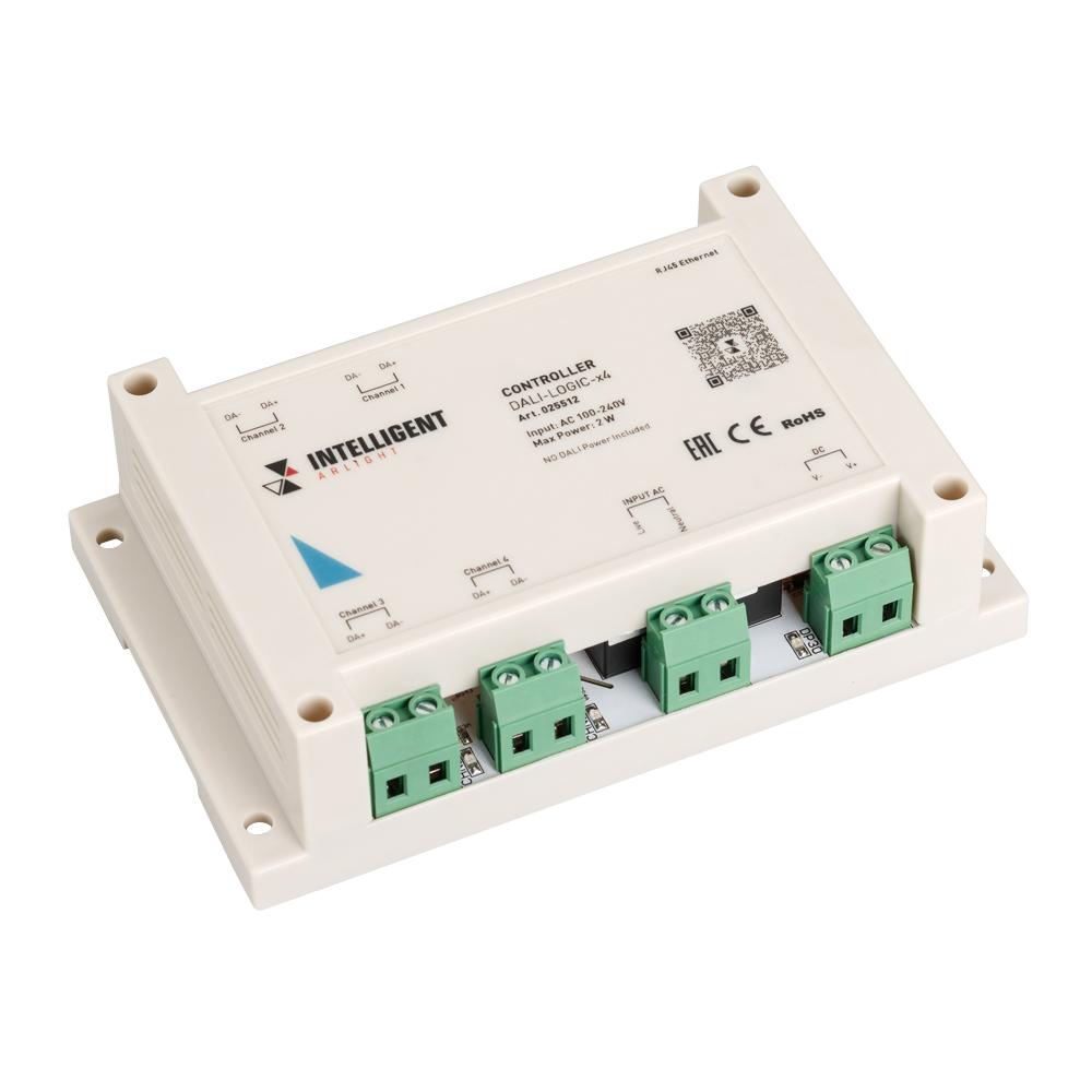 Arlight 025512 INTELLIGENT ARLIGHT Контроллер DALI-LOGIC-x4 (230B, Ethernet)