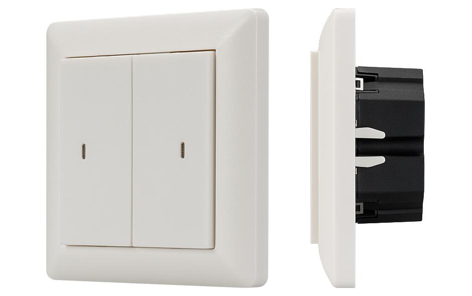 Arlight 023845 Панель Knob SR-KN0200-IN White (KNX, DIM)