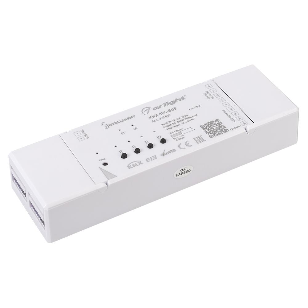 Arlight 025659 INTELLIGENT ARLIGHT Диммер KNX-104-SUF (12-36V, 4x5A)